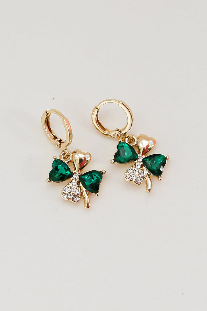 shamrock earrings