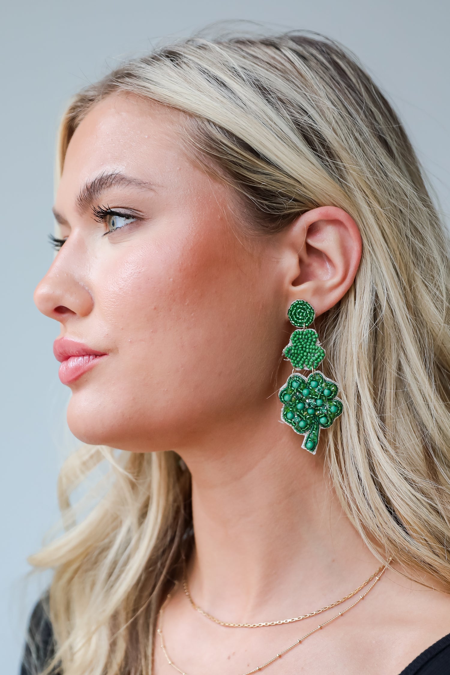 clover earrings