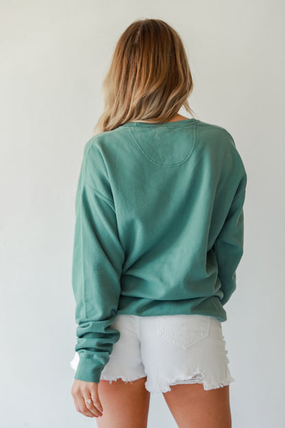 Seafoam Dahlonega Georgia Pullover back view