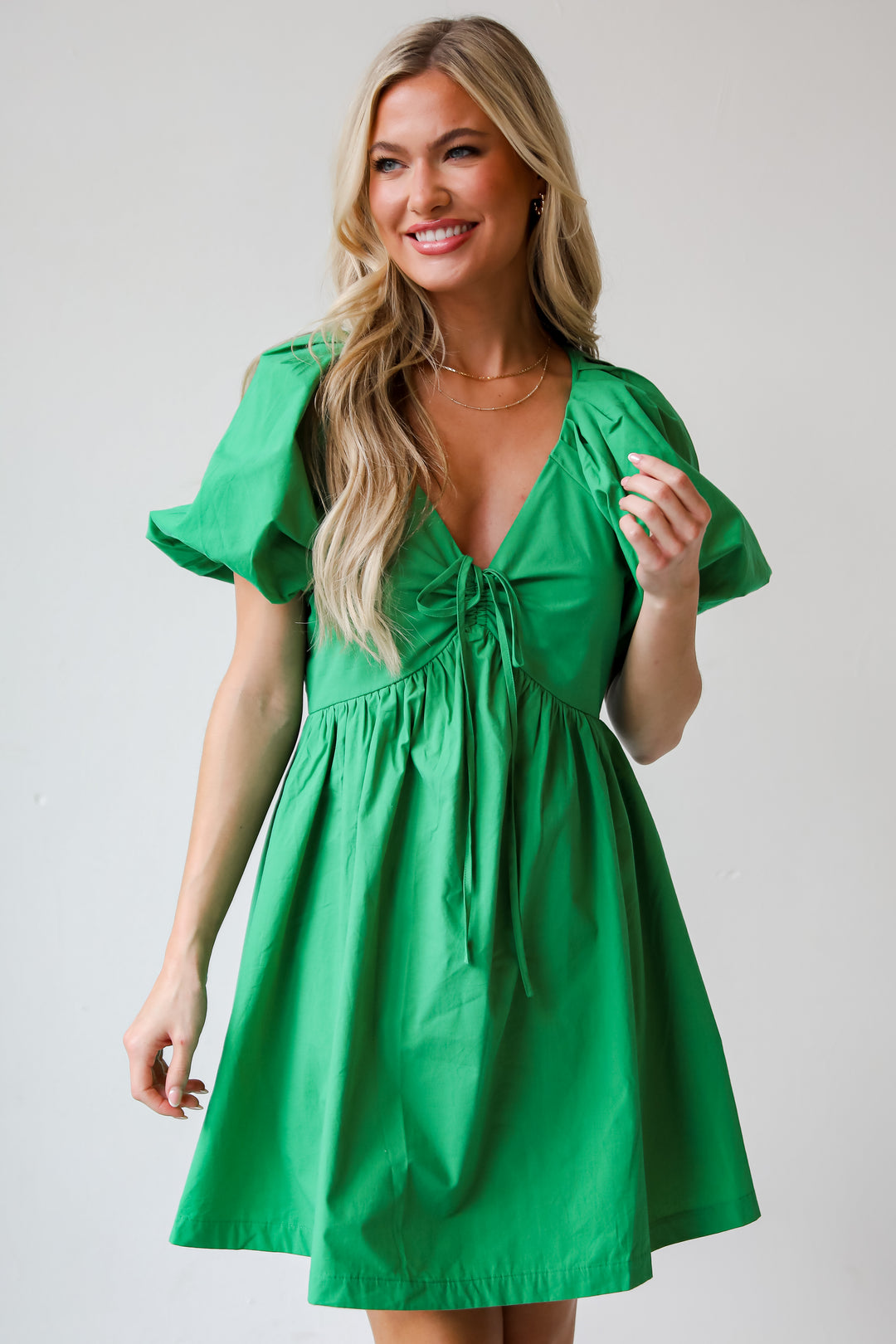 green dresses