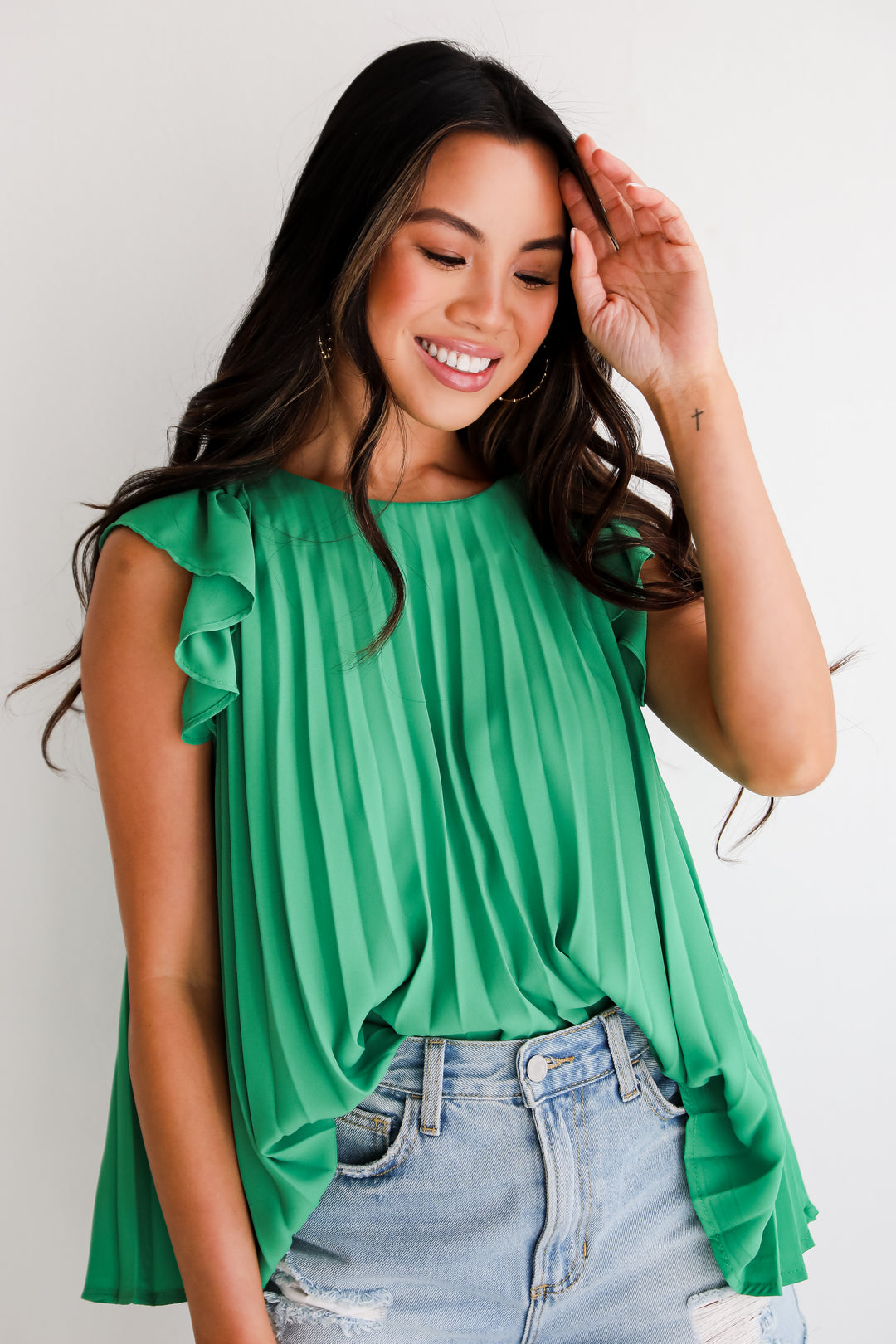 ruffle top