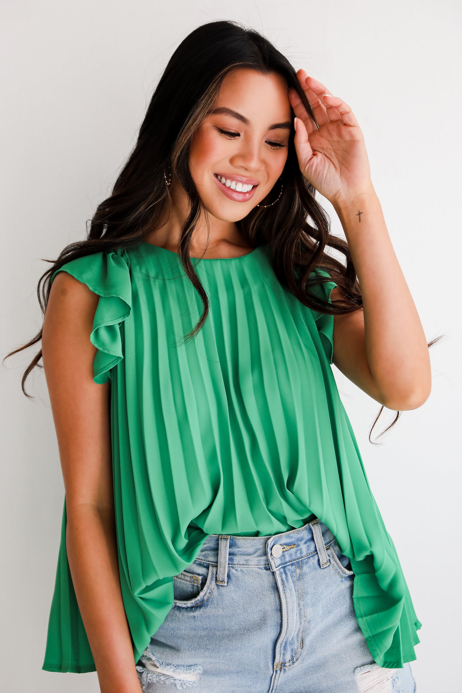 ruffle top