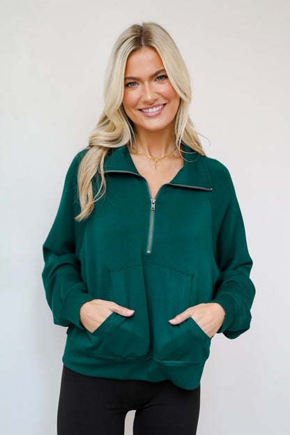 Essential Comfort Quarter Zip Pullover