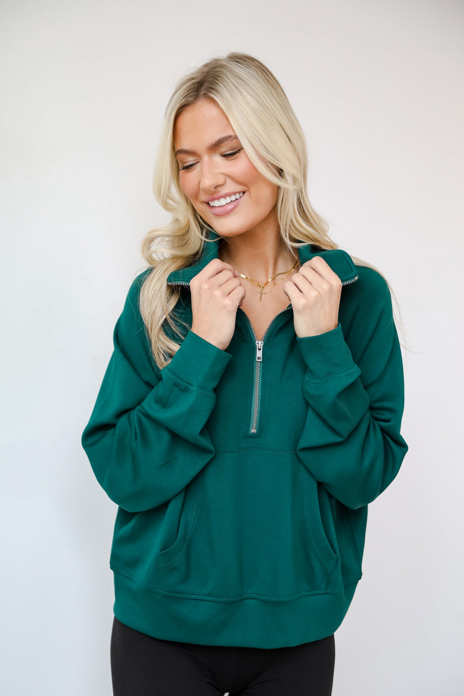 Essential Comfort Quarter Zip Pullover