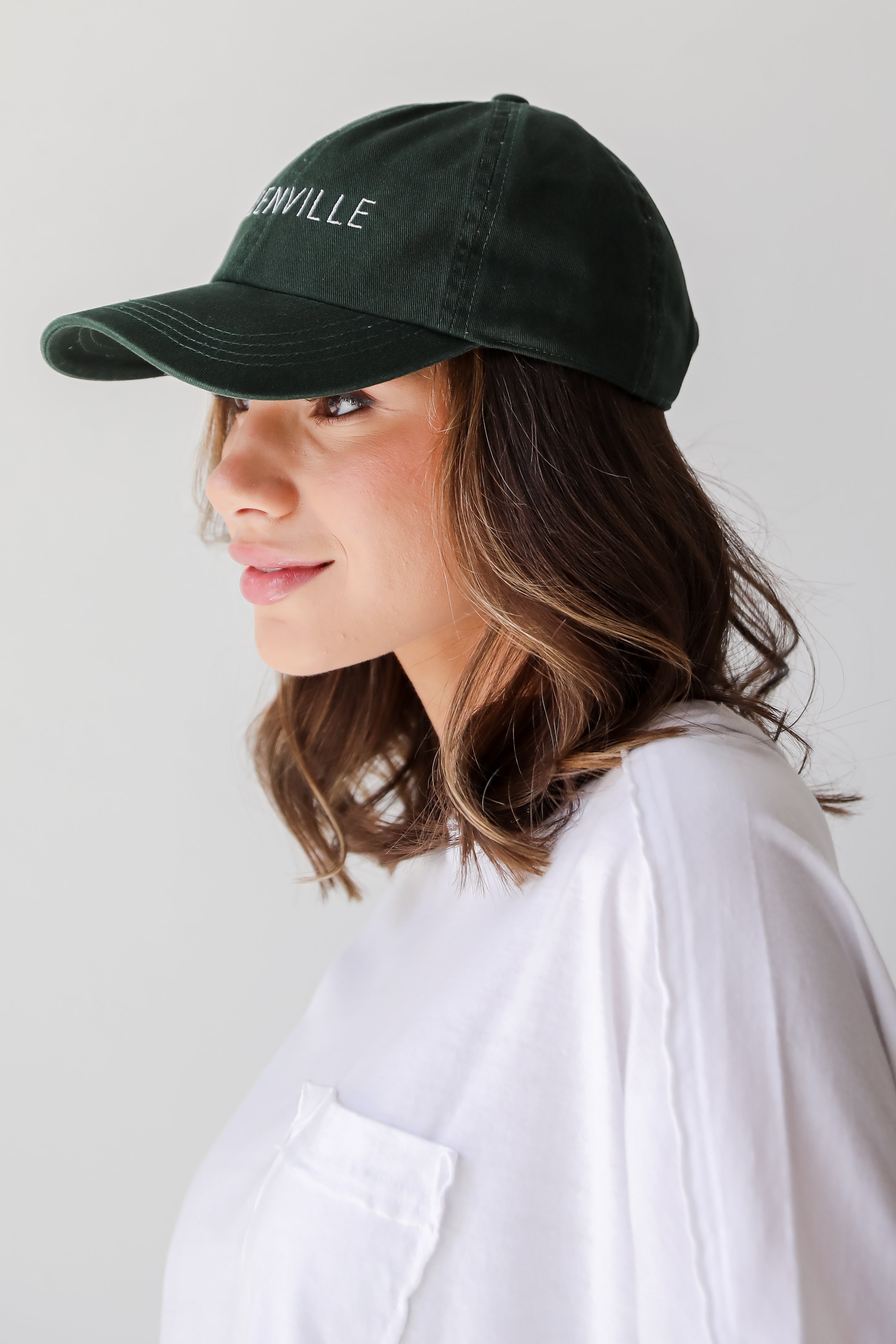 Green Greenville Embroidered Hat