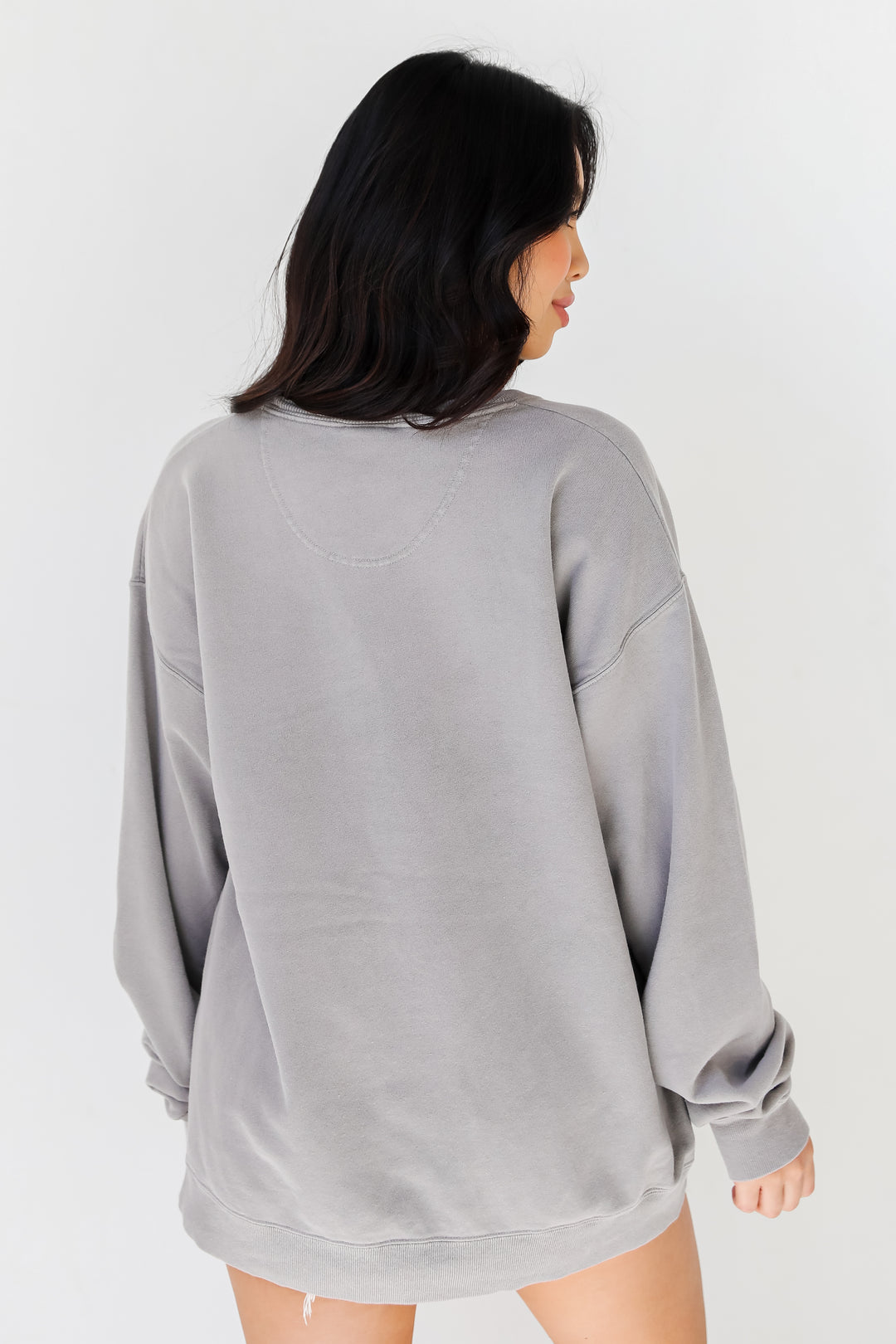 Grey Greenville South Carolina Pullover back view