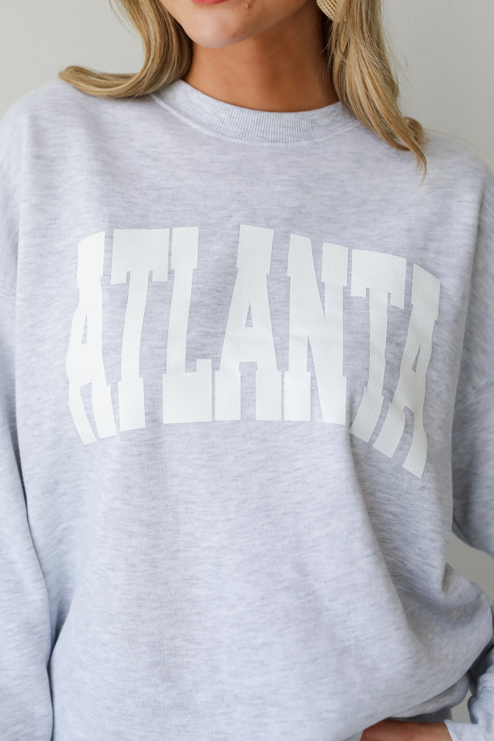 Heather Grey Atlanta Sweatshirt