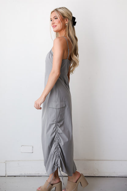 long cargo dress