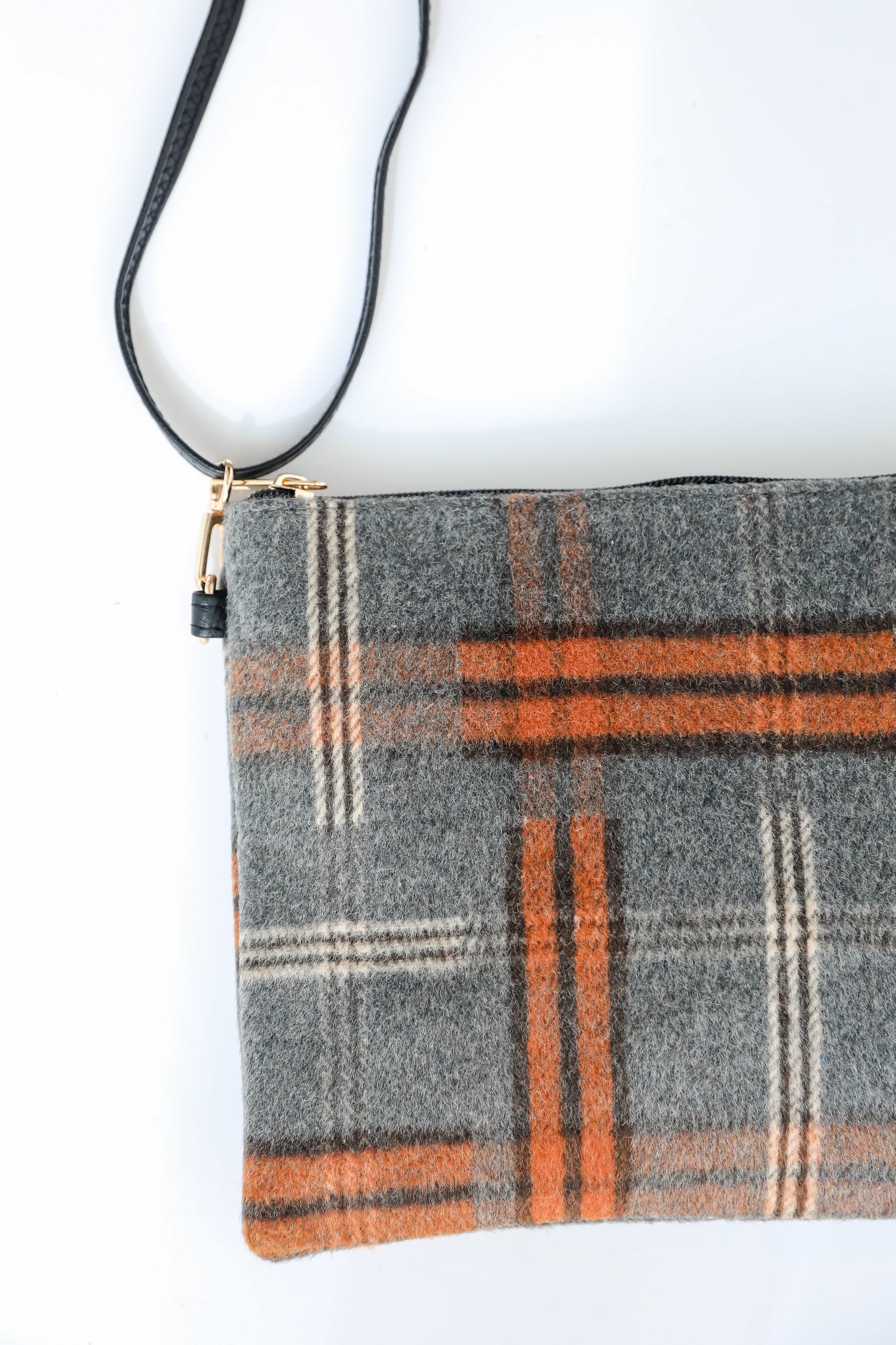 Tasteful Aesthetic Plaid Crossbody Bag