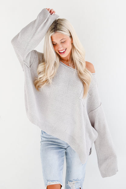 FINAL SALE - Toasty Allure Oversized Sweater