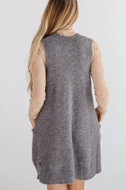 Successful Sophistication Sweater Mini Dress