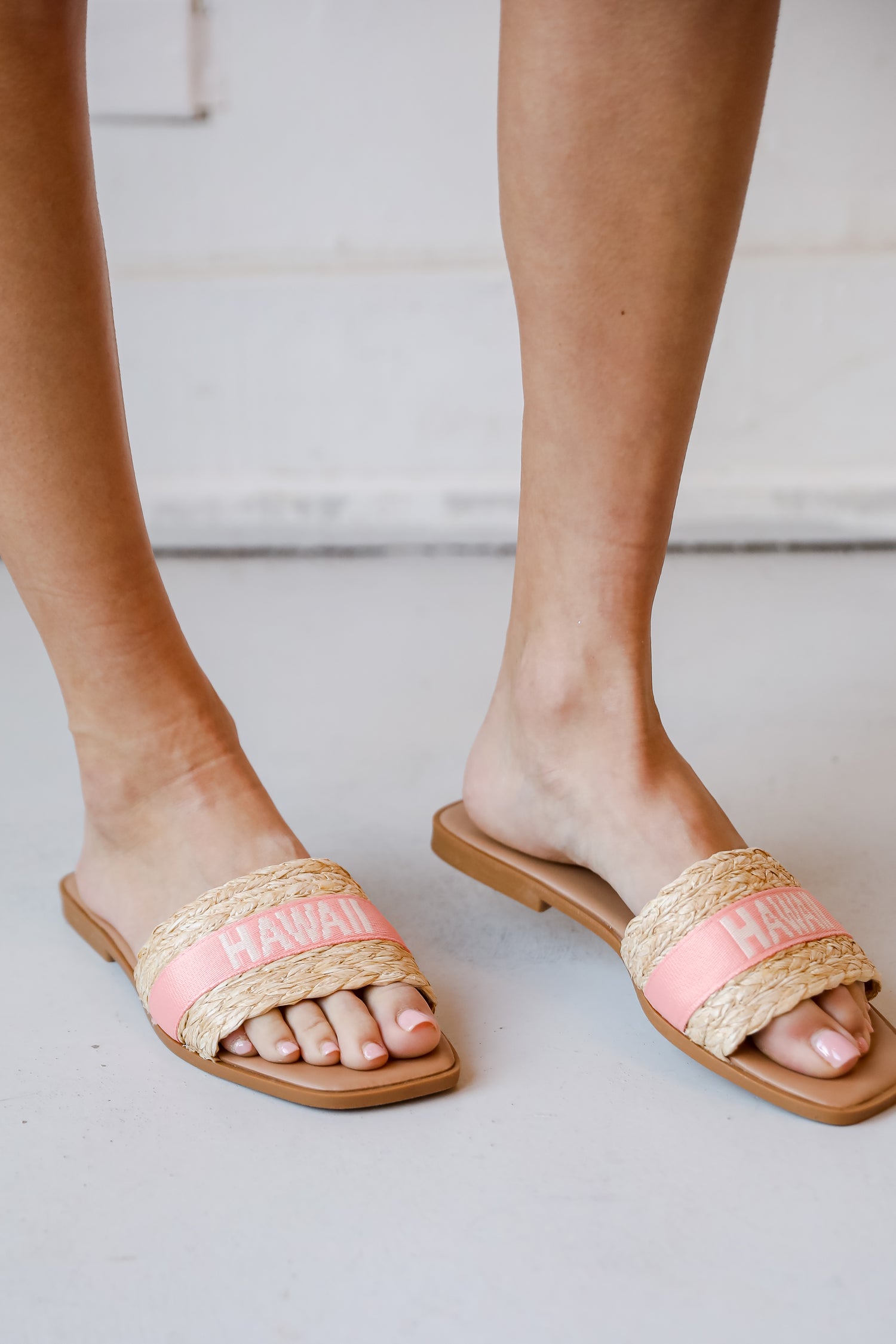 Escape To The Beach Slide Sandals