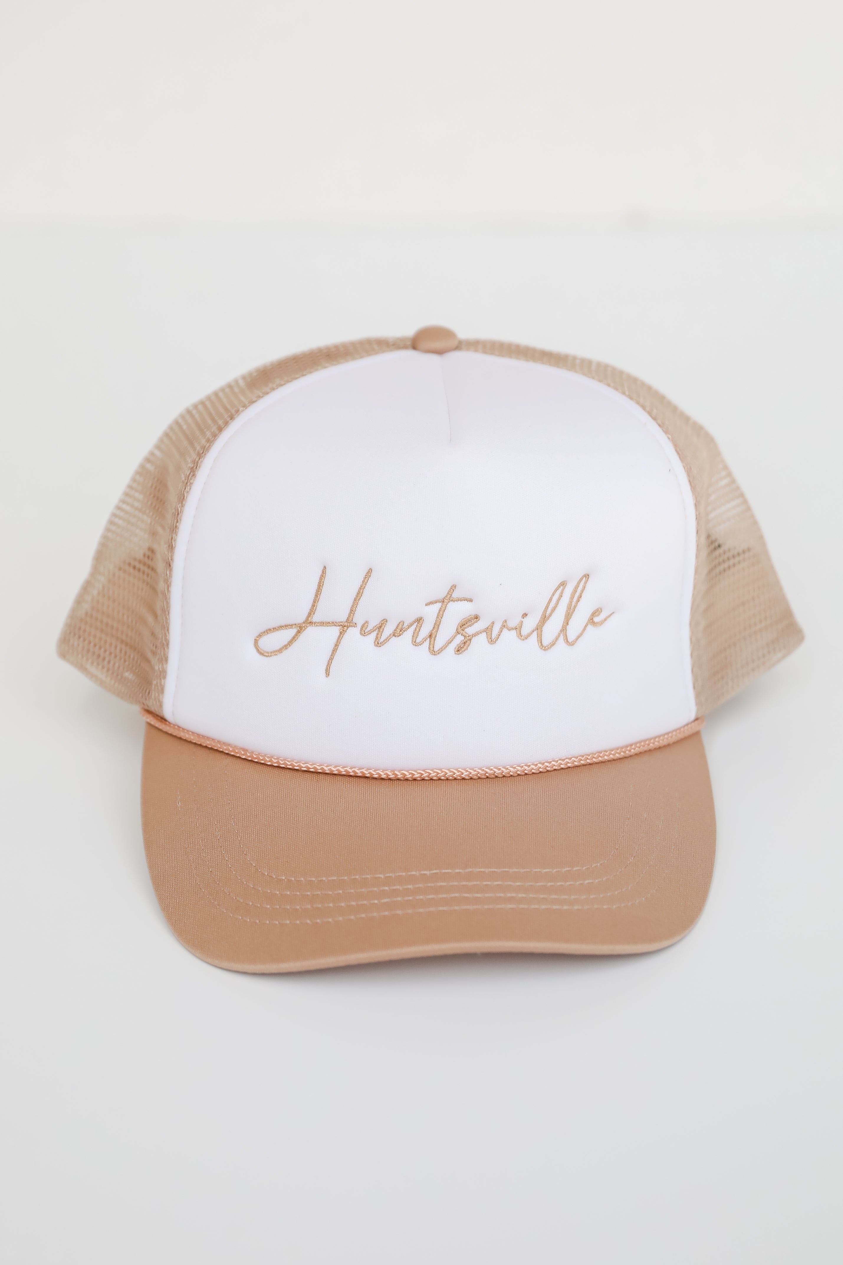 Tan Huntsville Trucker Hat