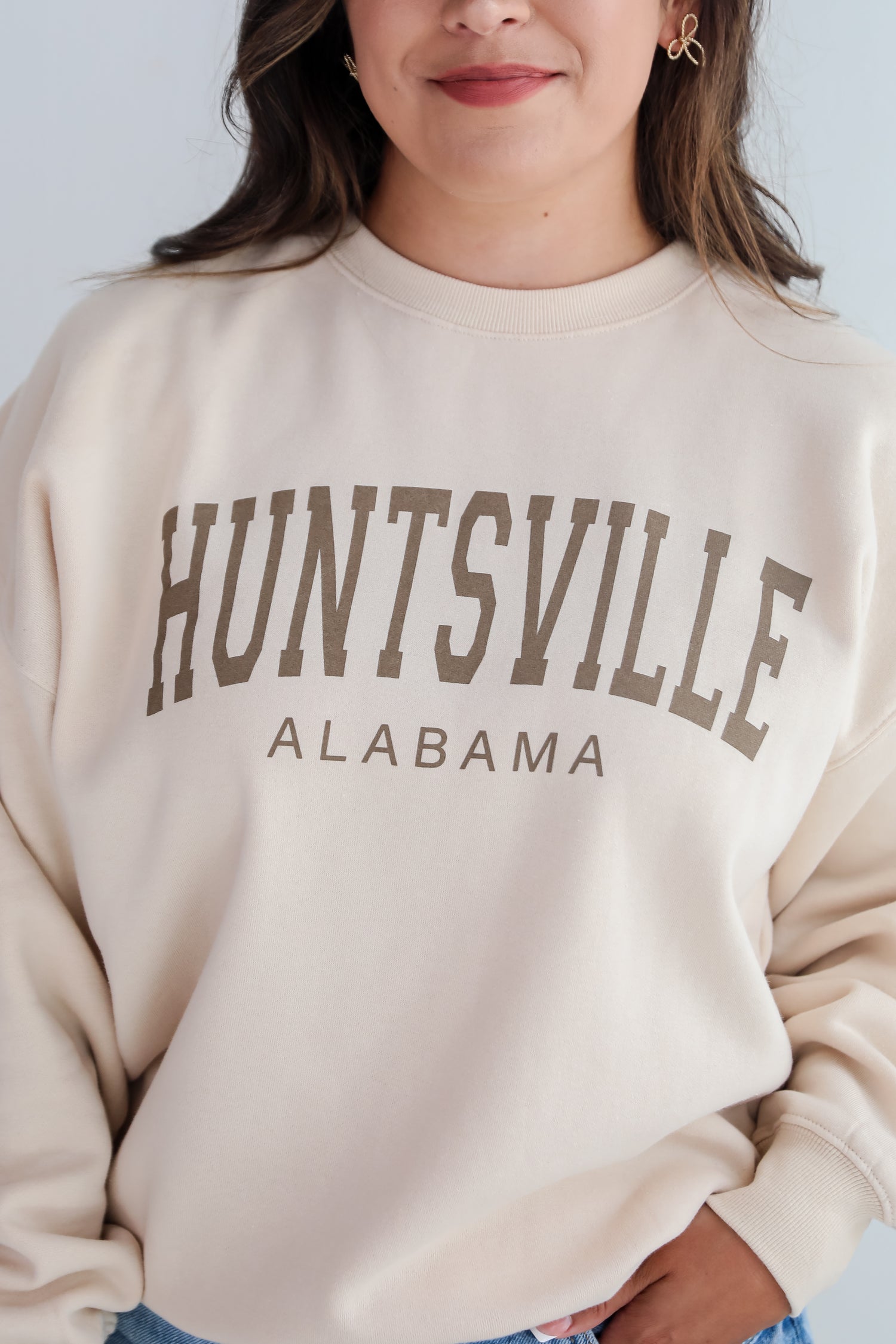 Ivory Huntsville Alabama Sweatshirt