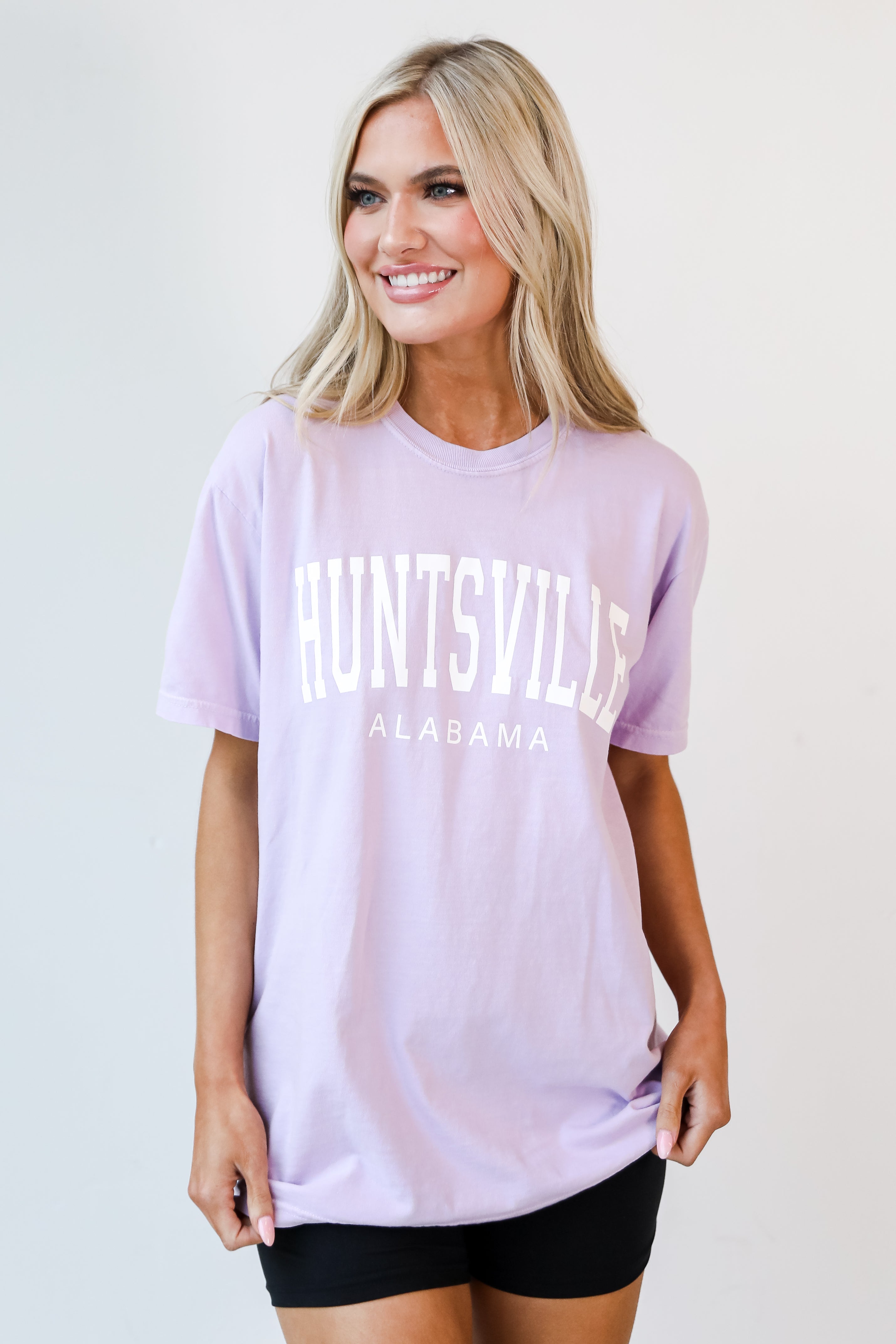 Lavender Huntsville Alabama Tee front view