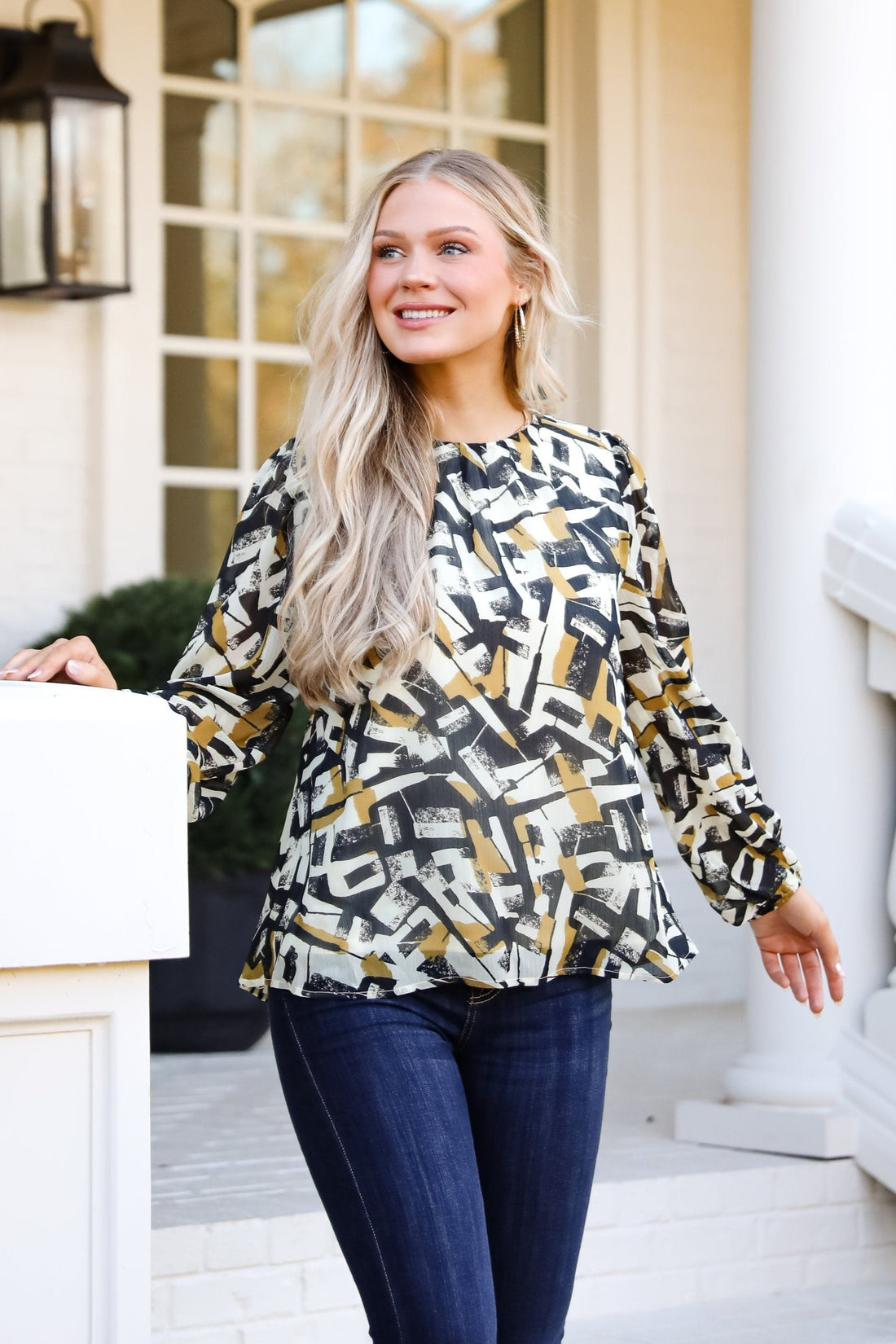 Sweetest Outcome Ivory Blouse