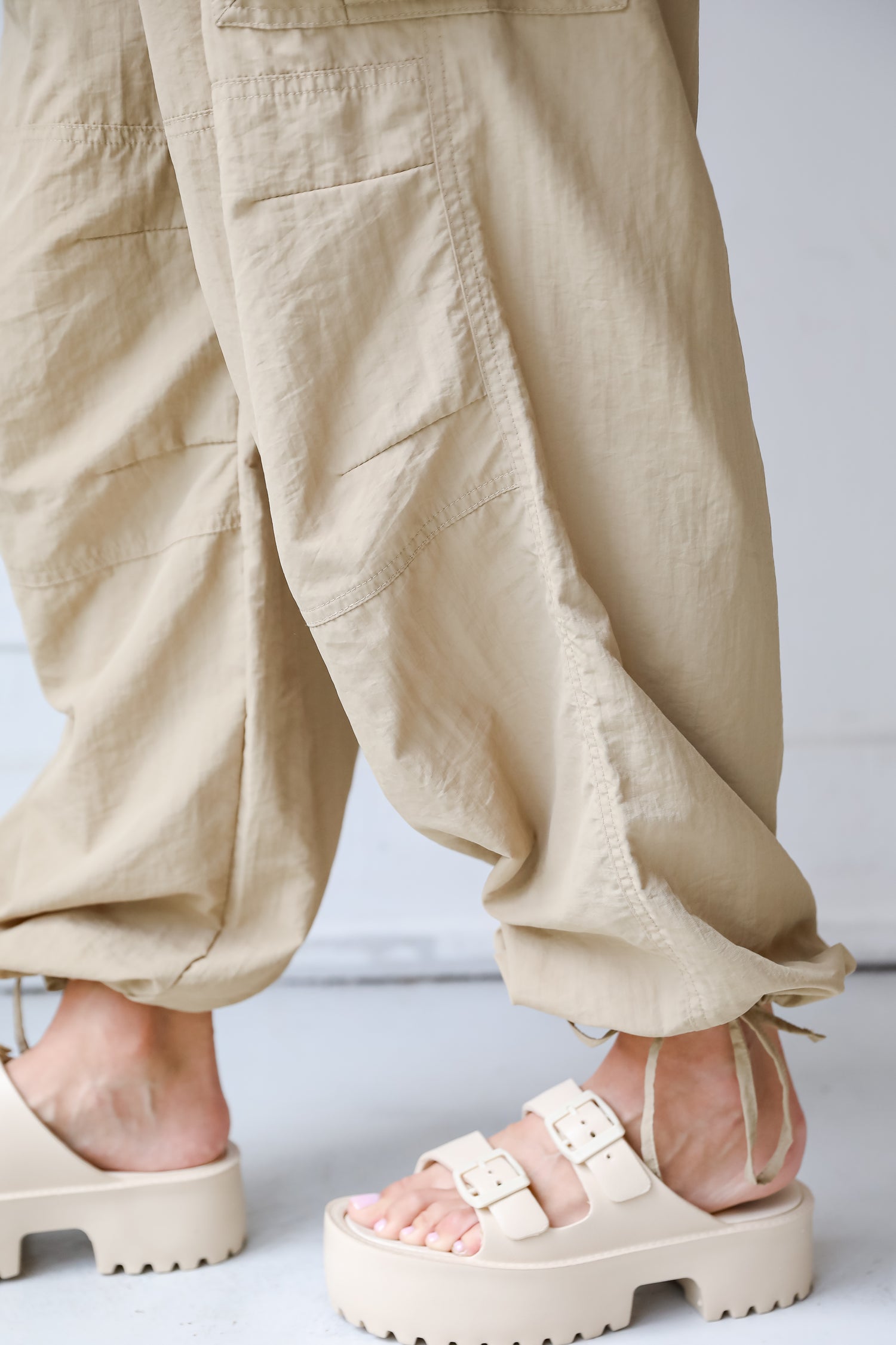 womens Khaki Cargo Pants