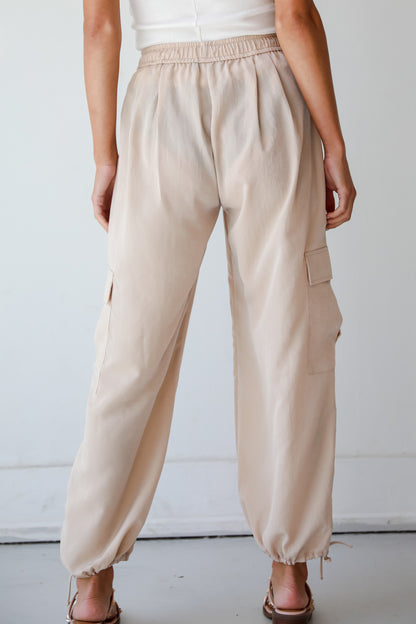 tan cargo  pants