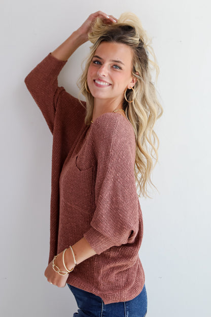 Mood Setter Lightweight Knit Sweater