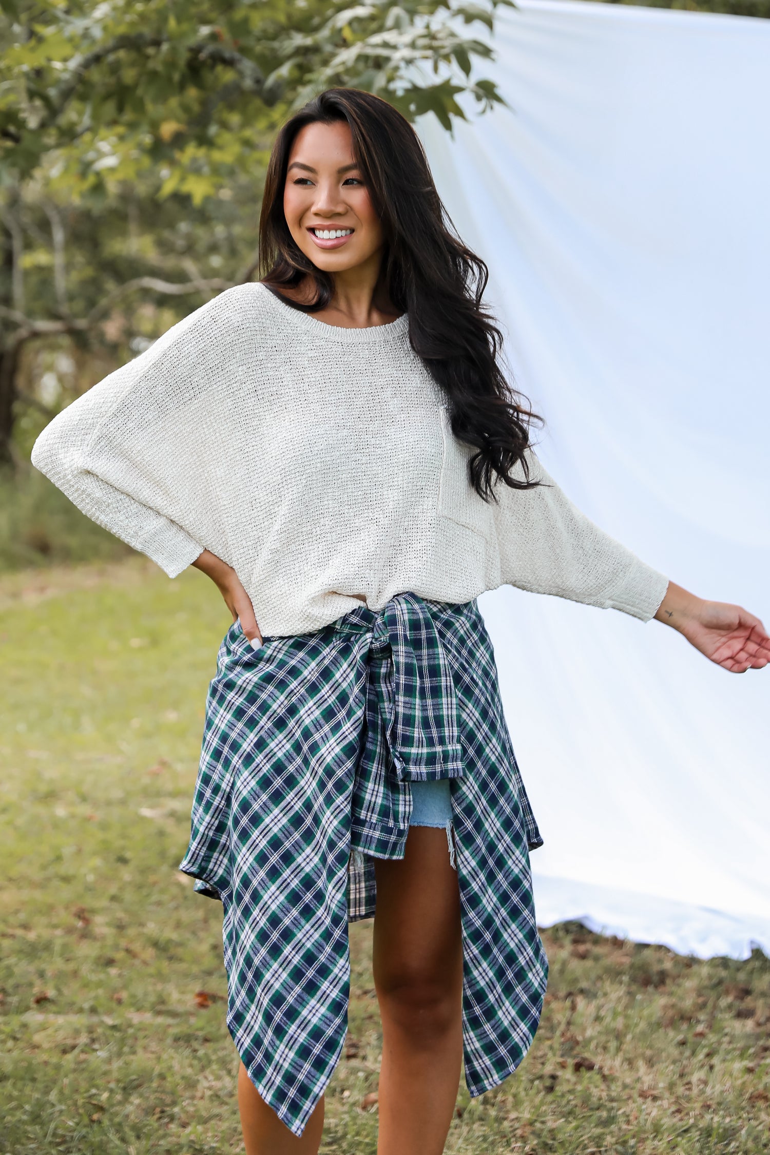 Mood Setter Lightweight Knit Sweater