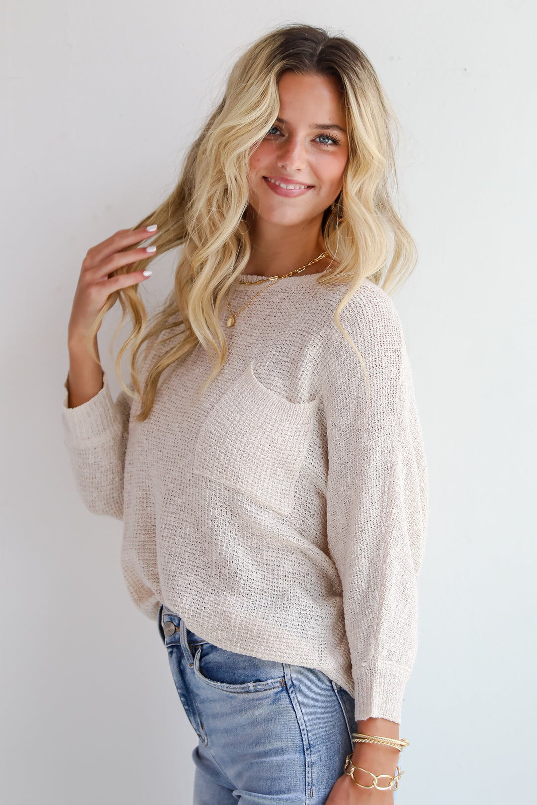 Mood Setter Lightweight Knit Sweater