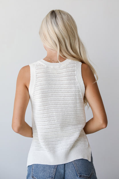 Casual Coziness Sweater Tank