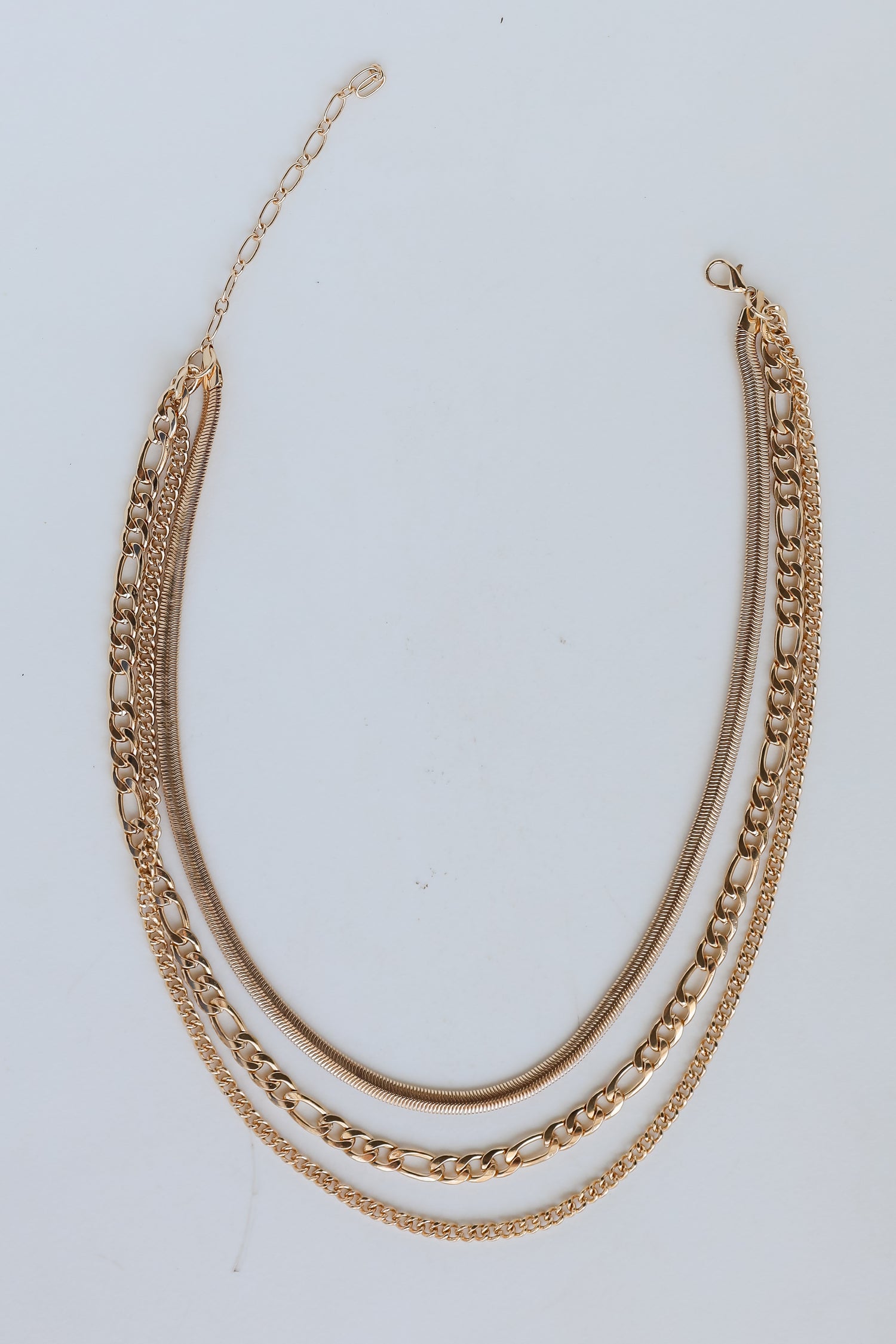 Gianna Gold Layered Chain Necklace