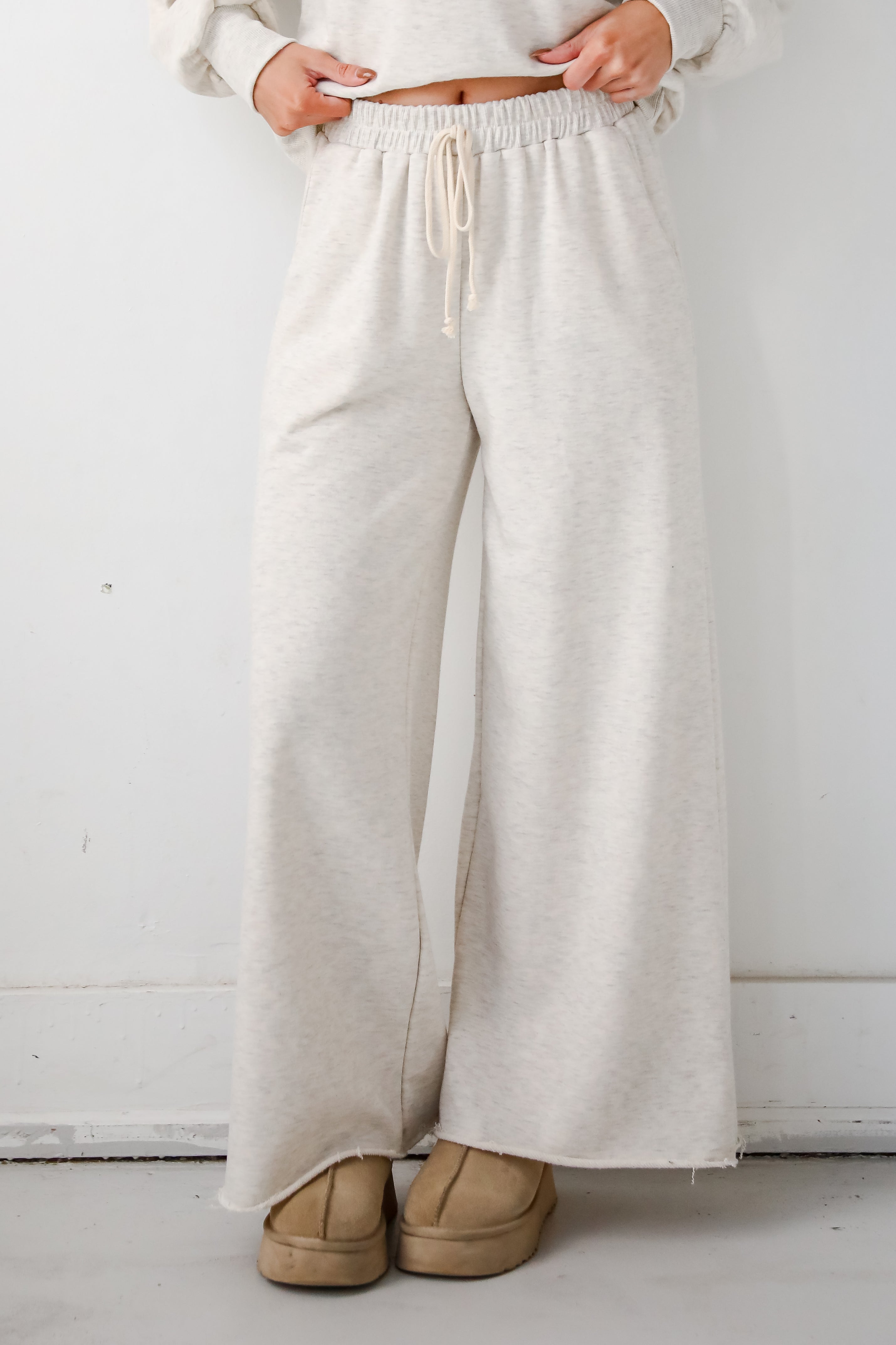 Comfy Always Light Grey Sweatpants