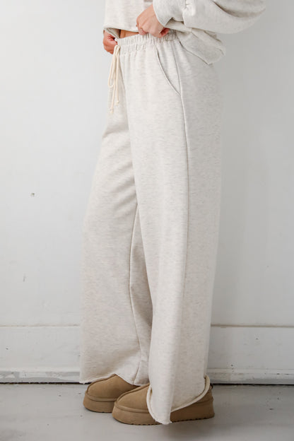 Comfy Always Light Grey Sweatpants