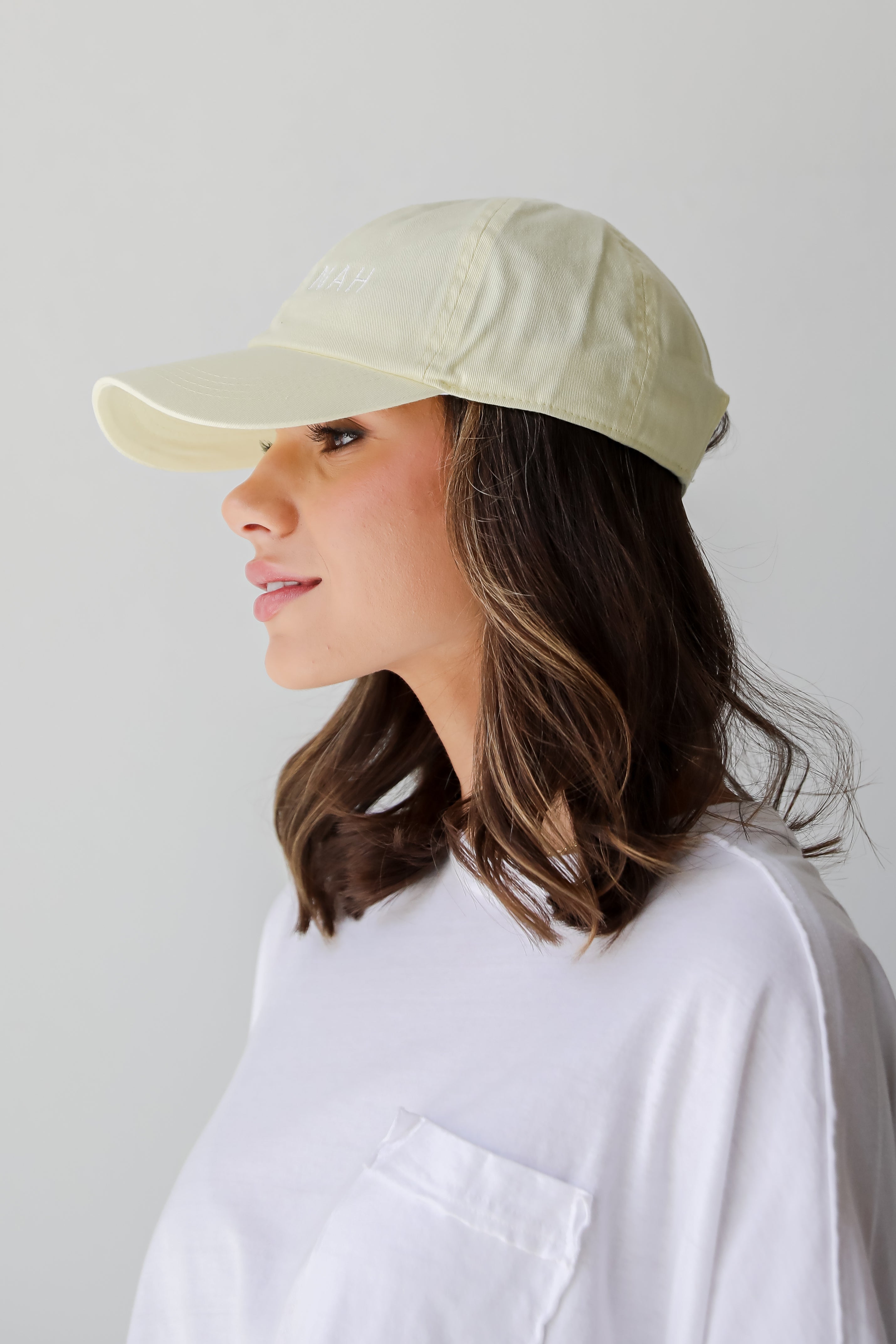 Yellow Savannah Embroidered Hat