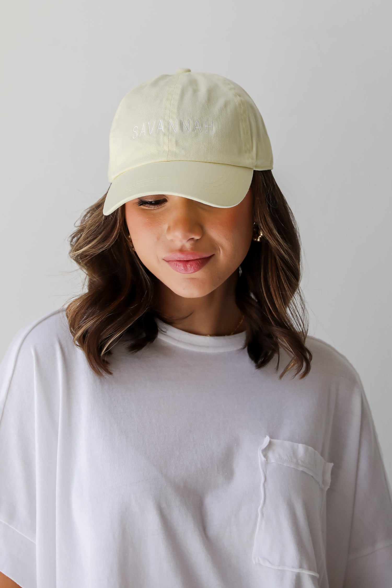 Yellow Savannah Embroidered Hat