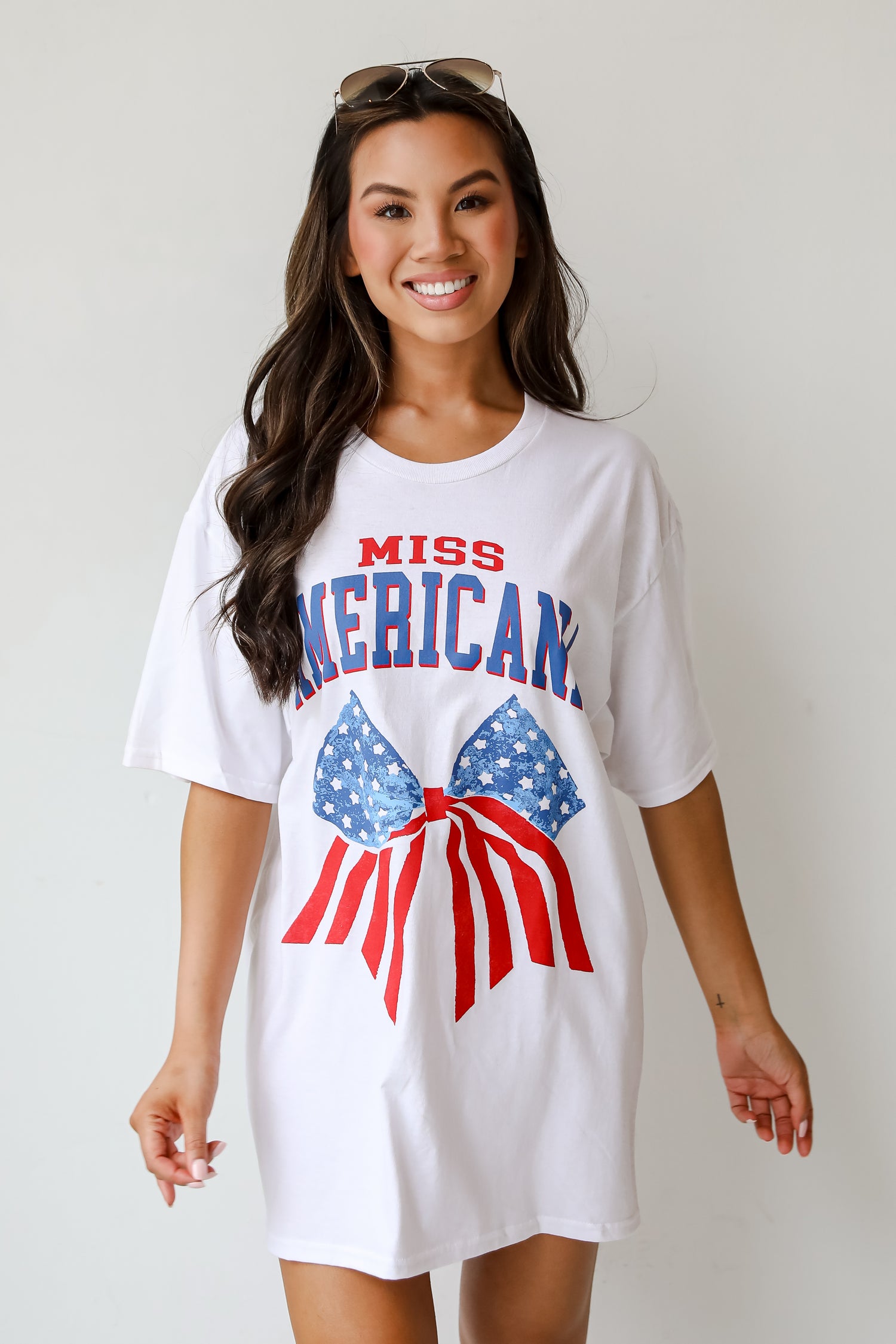 White Miss Americana Graphic Tee