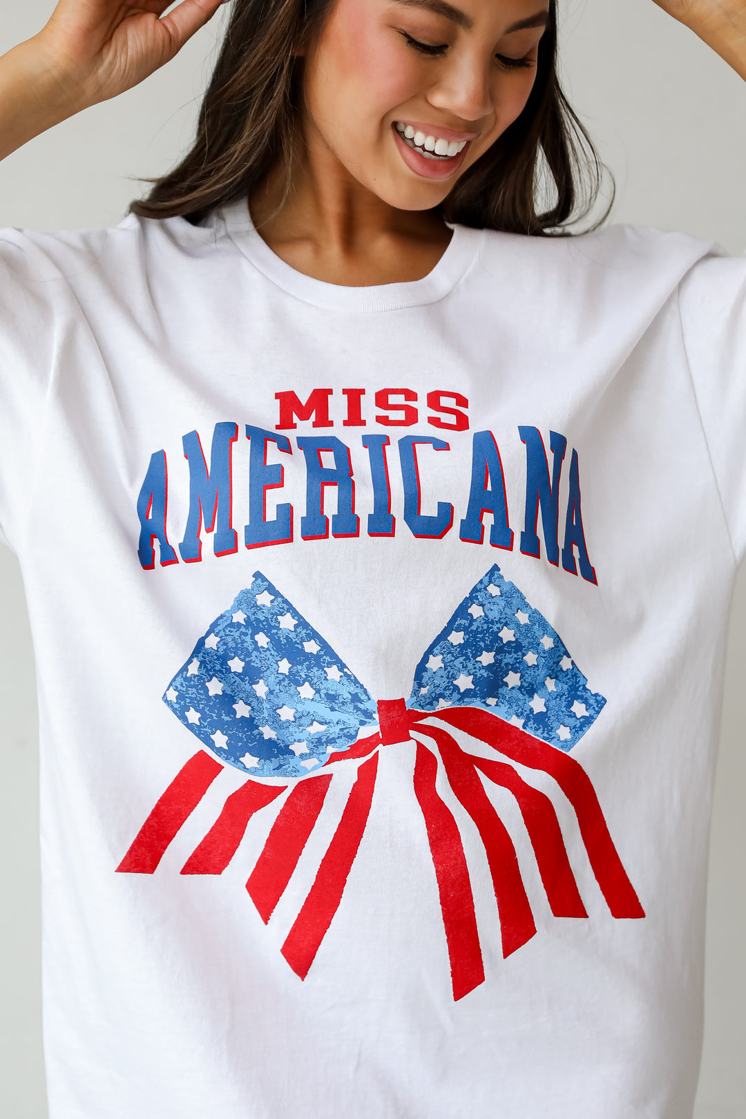 White Miss Americana Graphic Tee