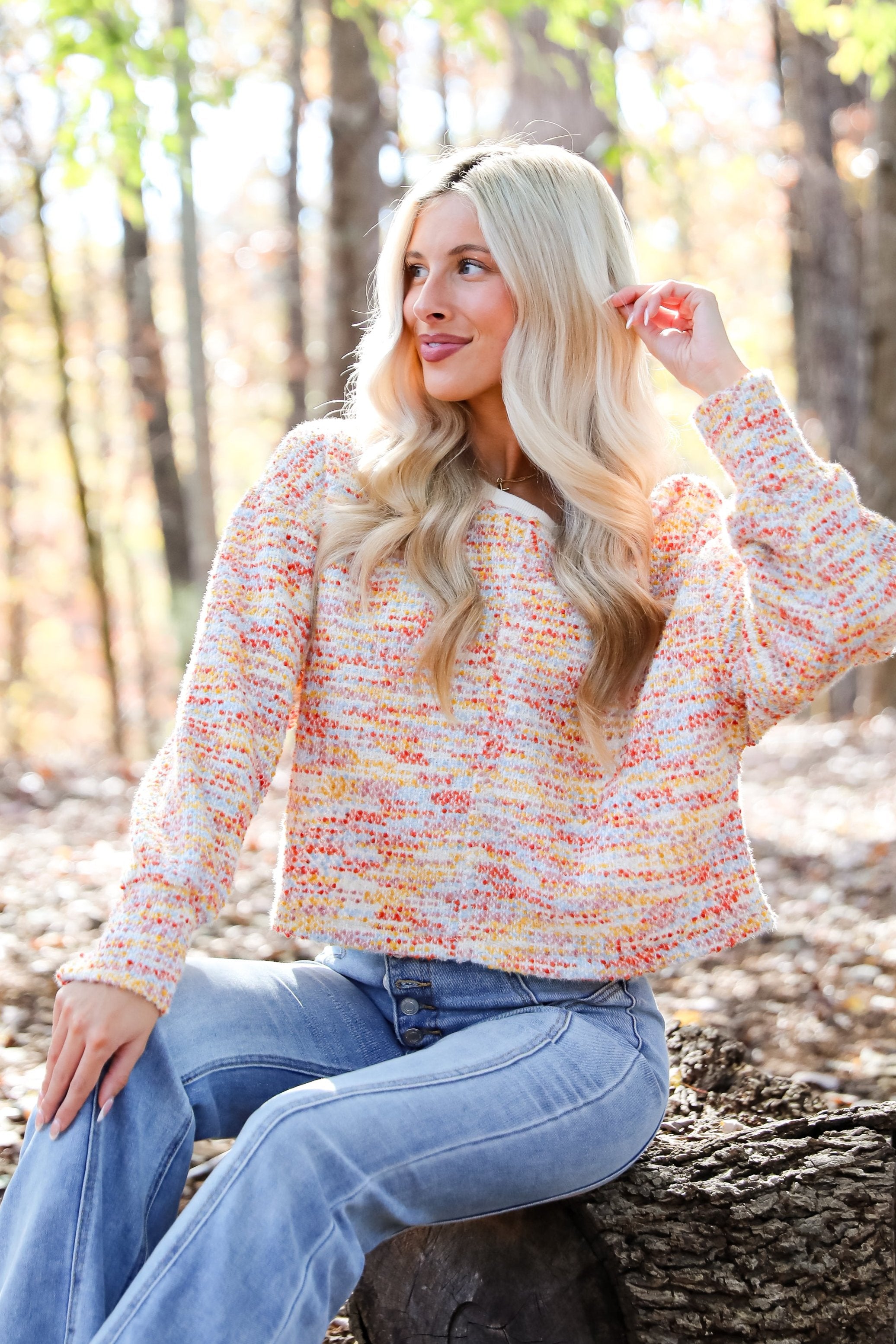 Toasty Charm Multi Sweater