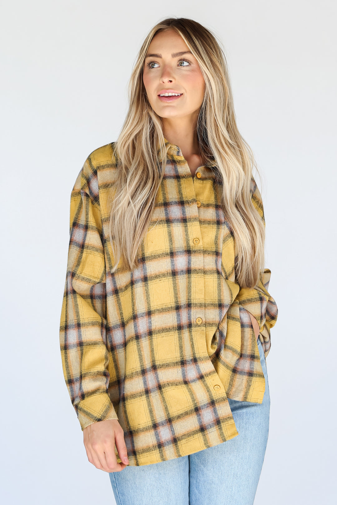 trendy flannels for women