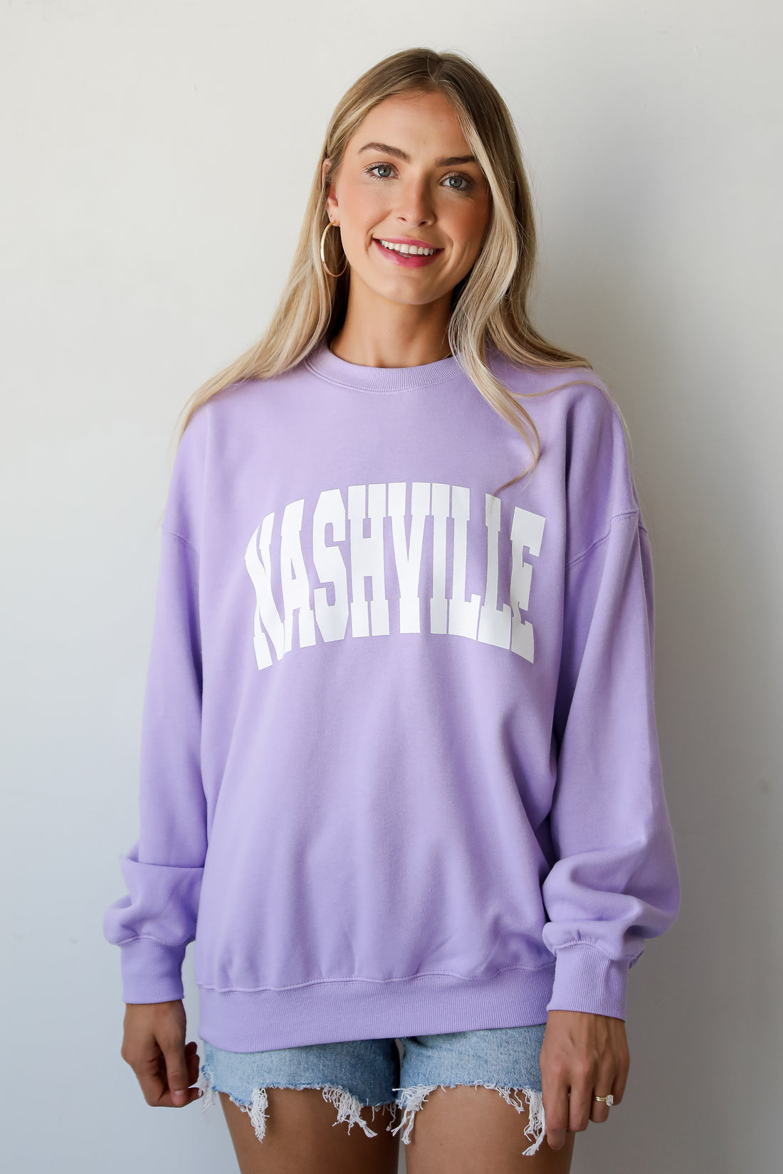 Lavender Nashville Sweatshirt