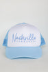 Light Blue Nashville Tennessee Trucker Hat