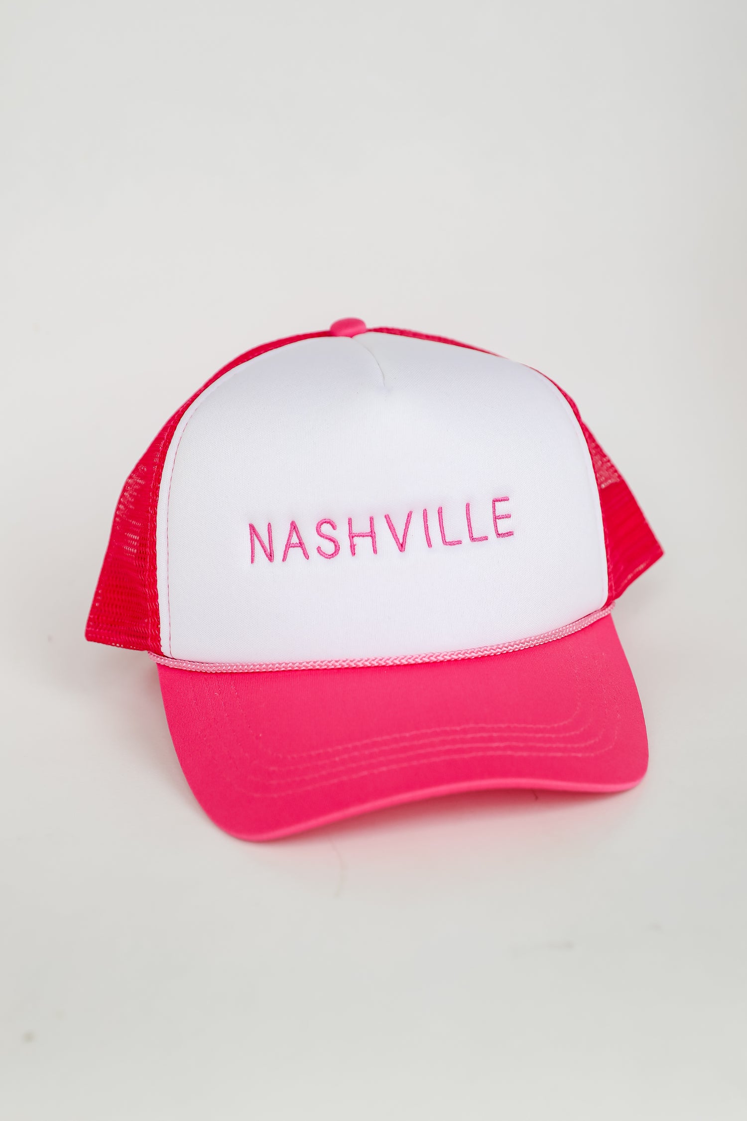 Nashville Embroidered Trucker Hat