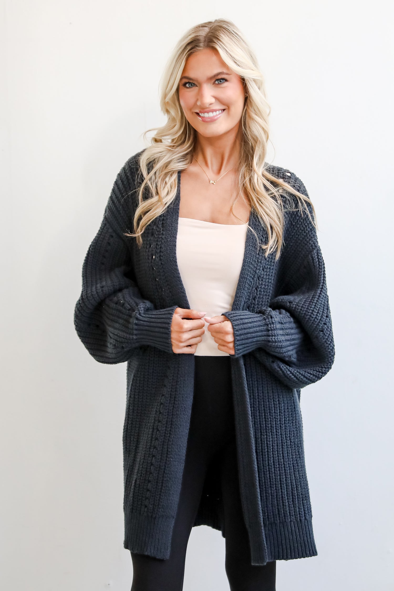 Everyday Design Navy Sweater Cardigan