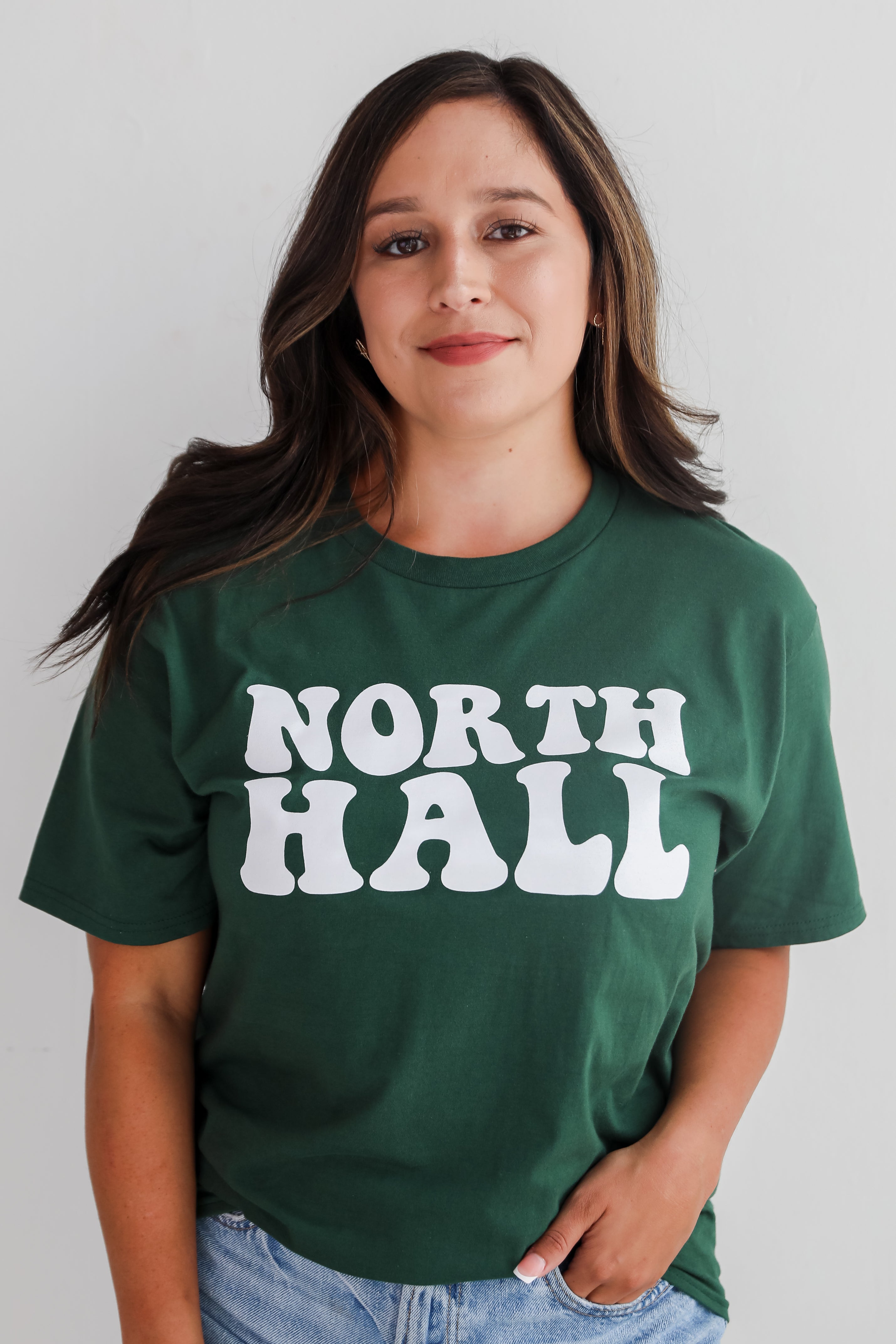 Dark Green North Hall Tee