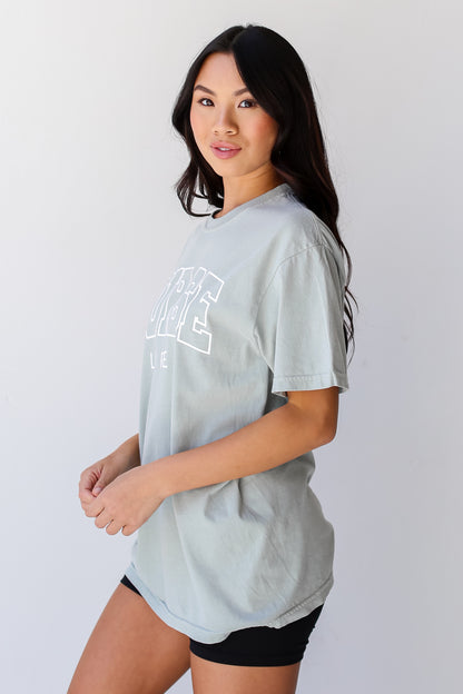 Sage Nurse Life Tee side view