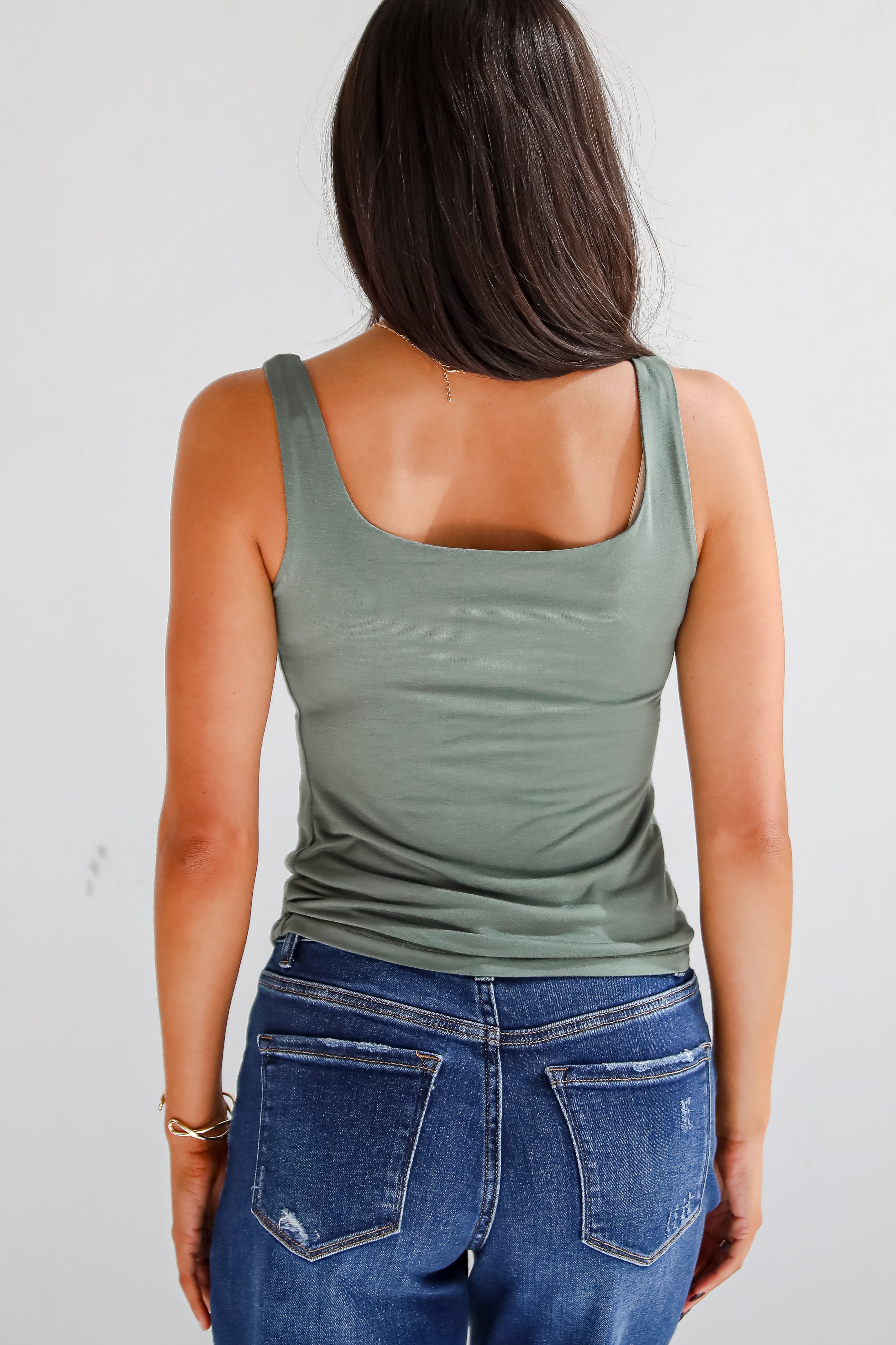 Tatum Everyday Square Neck Tank