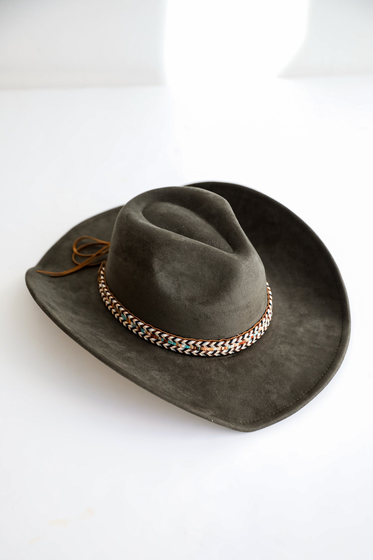 Rodeo Charm Fedora Western Wide Brim Hat