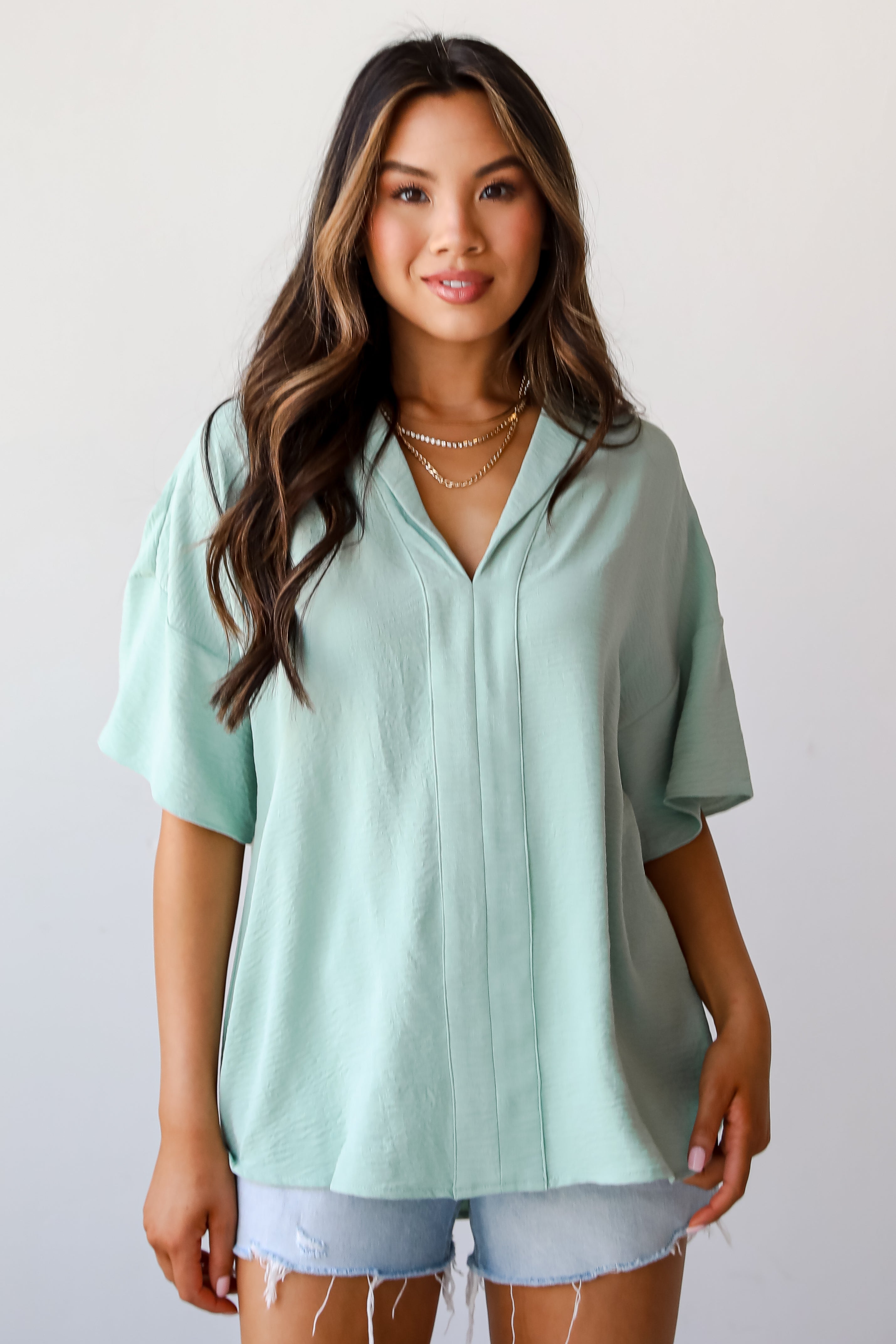 All About You Oversized Blouse