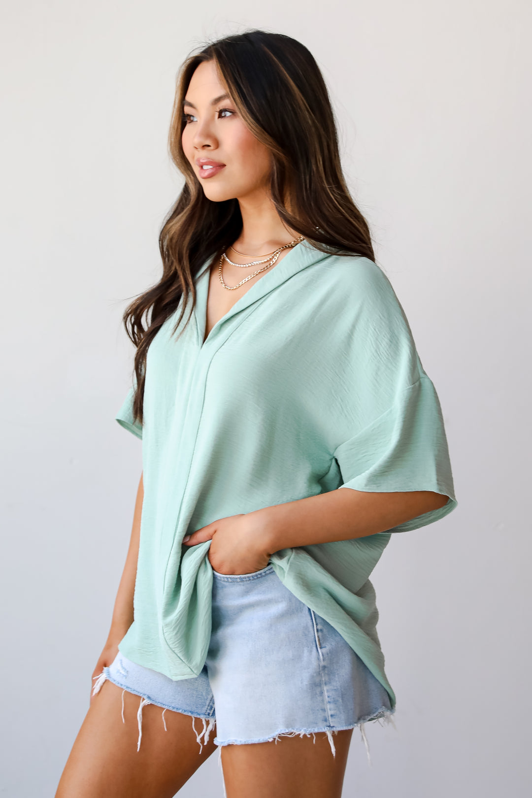 All About You Oversized Blouse