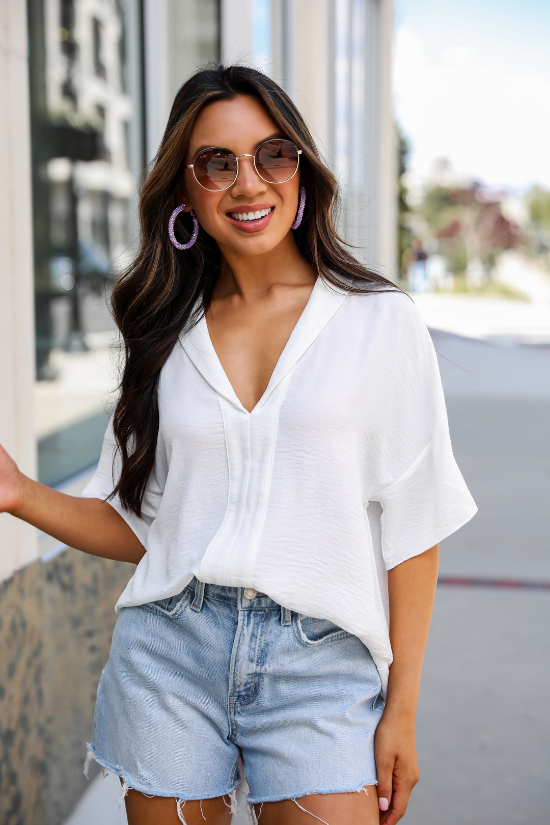 All About You Oversized Blouse