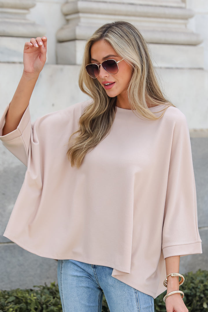 Reagan Oversized Knit Top