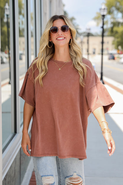 Reagan Oversized Boyfriend Tee