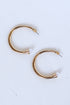 Gold Hoop Earrings