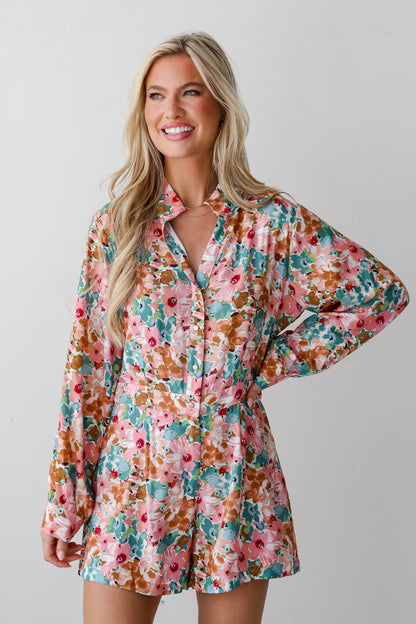 floral romper